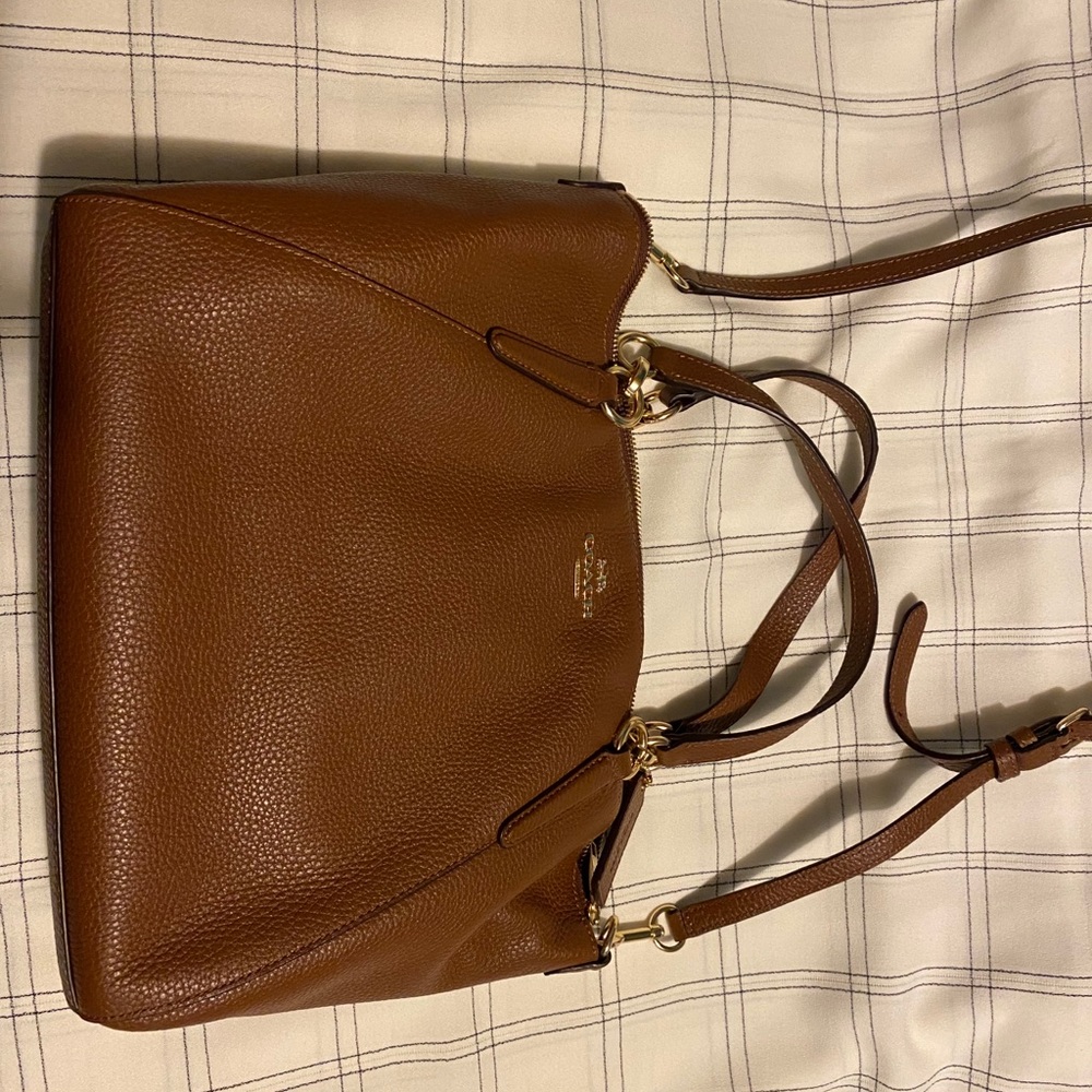 NWT Coach Pebble Leater Sm Kelsey Crossbody